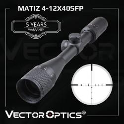 Vector Optics Matiz 4-12x40 AO 25.4mm SFP PAIEMENT EN PLUSIEURS FOIS