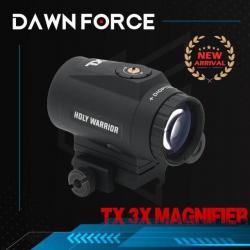 DawnForce Loupe De Visée 3X TX 3X BK Paiement en 3 ou 4 fois -