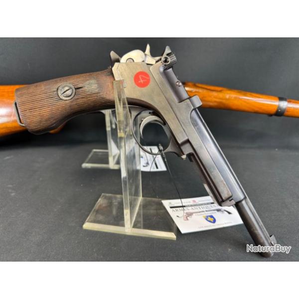 rare pistolet mannlicher  1905  etat neuf