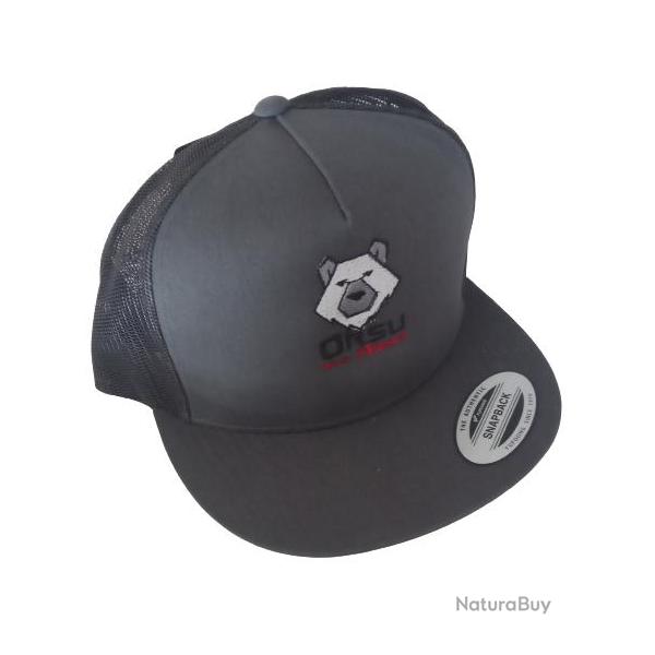 CASQUETTE ORSU ARMA SNAPBACK GRISE