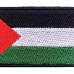 Patch Drapeau - Palestine - velcro - Livraison gratuite