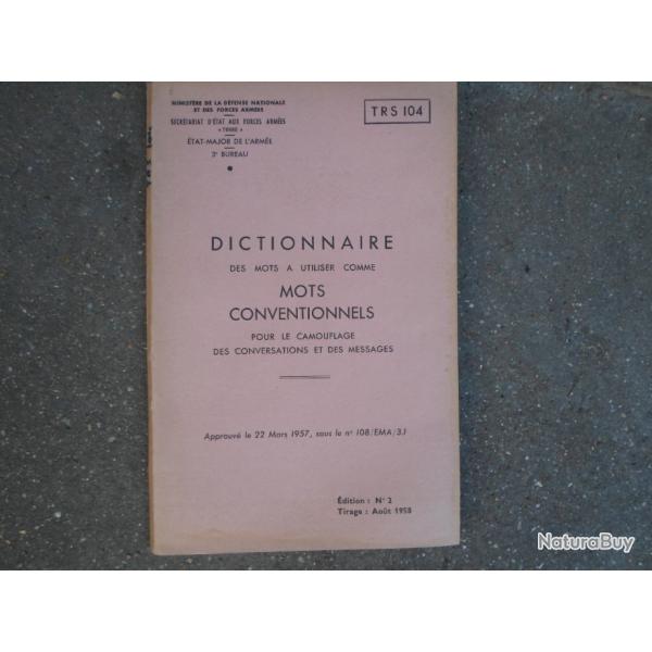 GUIDE DICTIONNAIRE 3EME BUREAU