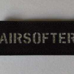 Patch Airsofter velcro noir