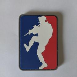 Patch Soldat français PVC velcro