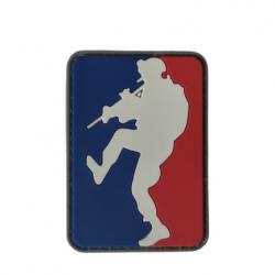 Patch Soldat français - PVC - velcro - Livraison gratuite