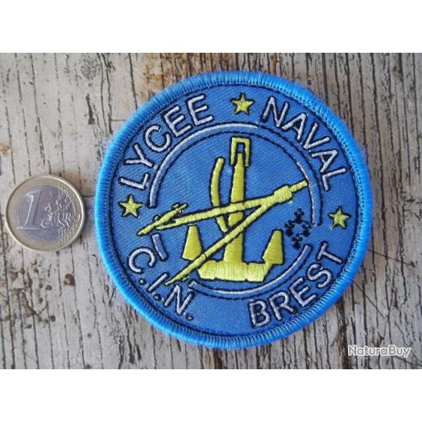 écusson collection militaire C.I.N lycée naval Brest Centre d'instruction