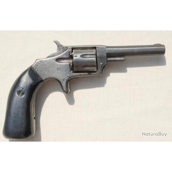 RARE Revolver Victor 1-1/2 7 coups calibre 22 annulaire simple action Canon octogonal LEP24VIC001