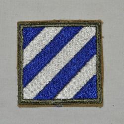 INSIGNE AMERICAIN US 3° DIVISION-WW2 US ARMY 3th INFANTRY DIVISION PATCH-LIBERATION 1944