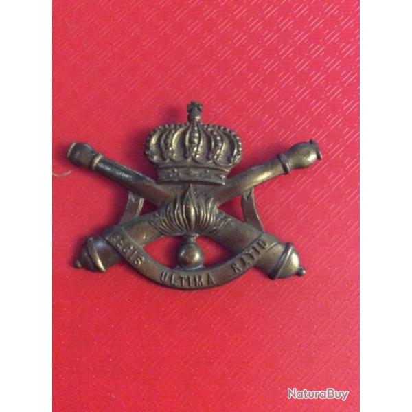 Mdaille regis ultima ratio artillerie militaire belge