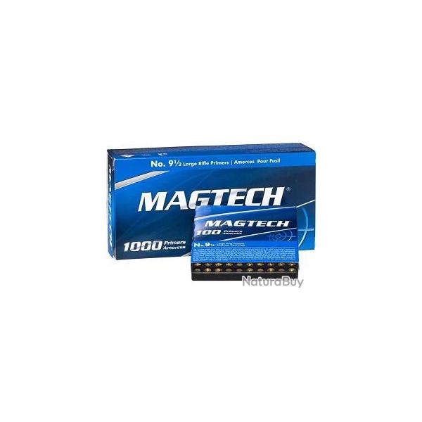 AMORCES MAGTECH LARGE RIFLE 9 1/2 PR-LR+ 10 cartons pour 10 000 amorces