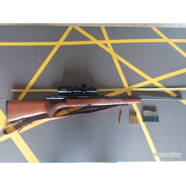 Carabine  culasse linaire Mauser 96 270 Winchester + Bushnell Prime 1/4X24 rticule 4A i