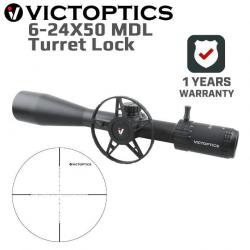 VictOptics AGN 6-24X50 MDL Optical Scope 30mm Tube 1/10 MIL