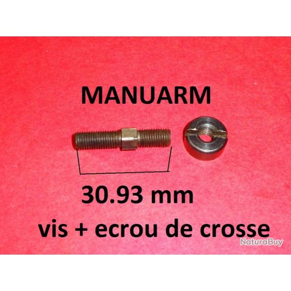 vis + crou de crosse MANUARM longueur 30.80 mm MANU ARM - VENDU PAR JEPERCUTE (D23B827)