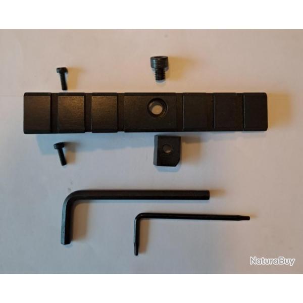 RAIL PICATINNY NEUF EN ACIER POUR LUNETTE DE TIR, POUR FUSIL ENFIELD N 4MK1