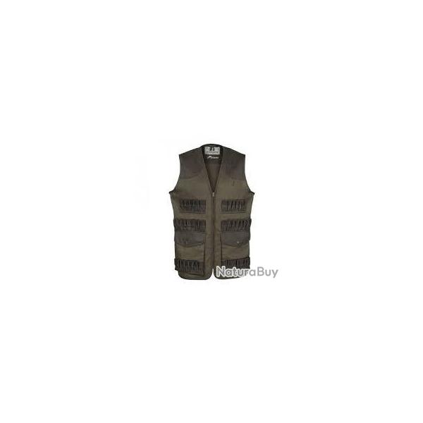 Gilet De Chasse Savane Maxi Tubes PERCUSSION