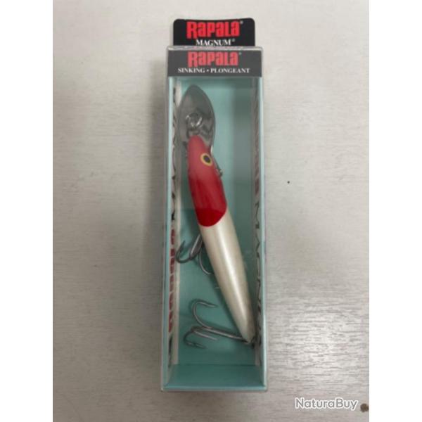 !! LEURRE RAPALA COUNTDOWN MAGNUM 09 COL RED HEAD