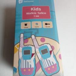 kids walkie talkie couleur turqouise peu servie