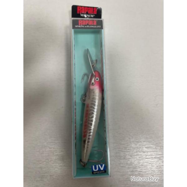 !! LEURRE RAPALA COUNTDOWN MAGNUM 11cm col RED HEAD UV