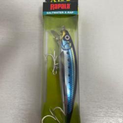 !! LEURRE RAPALA X-RAP MAGNUM CAST 10cm COL HD BLUE SARDINE