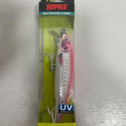 !! LEURRE RAPALA X-RAP MAGNUM CAST 10cm COL HOT PINK UV