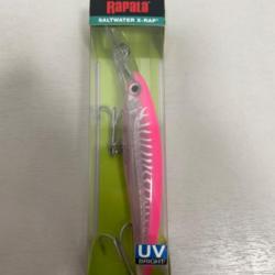 !! LEURRE RAPALA X-RAP MAGNUM 11 cm COL HOT PINK UV