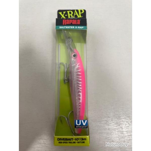 !! LEURRE RAPALA X-RAP MAGNUM 11 cm COL HOT PINK UV