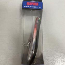 !! LEURRE RAPALA MAXRAP WALK'N ROLL 10 COL FLAKE SILVER