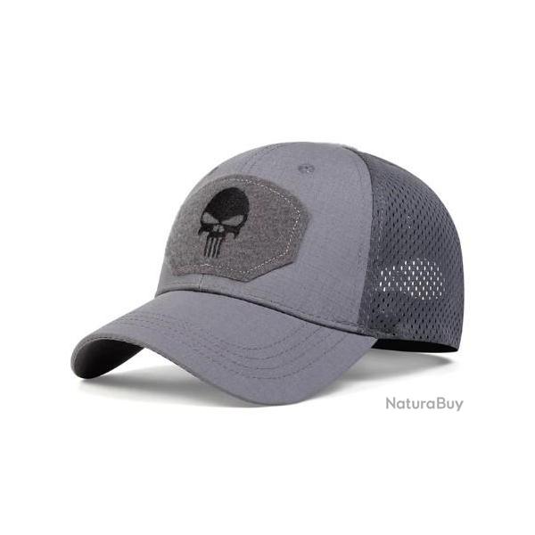 Casquette Punisher Grise