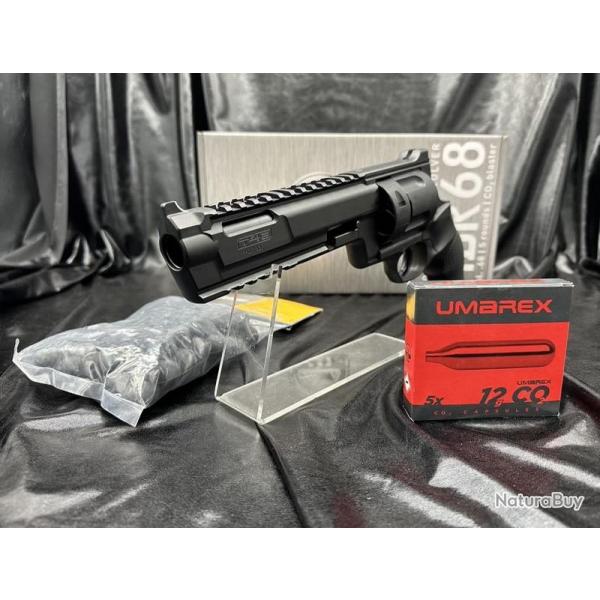 MEGA PROMO - Pack prt  tirer HDR68 / TR68 16 joules (Arme + Munitions + CO2)