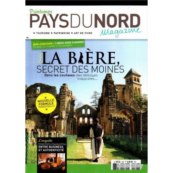 pays du nord magazine 101, 102, 103,106,109  lot de 5 revues