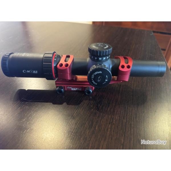 Lunette C more - C3 Rifle Scope 1-6 Competition