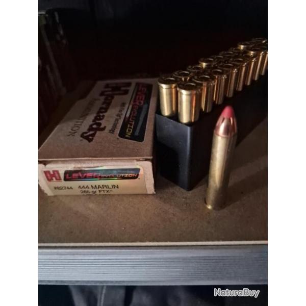 444 marlin Hornady FTX 265 gr