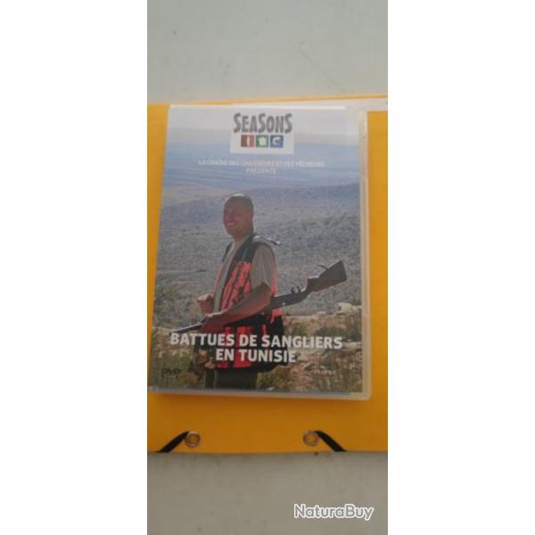 DVD SEASONS. Battues de sangliers en Tunisie