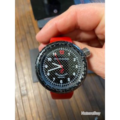Présentoir/écrin Pour Montre Giuliano Mazzuoli - Occasion, Modèle Manomètre Chronographe