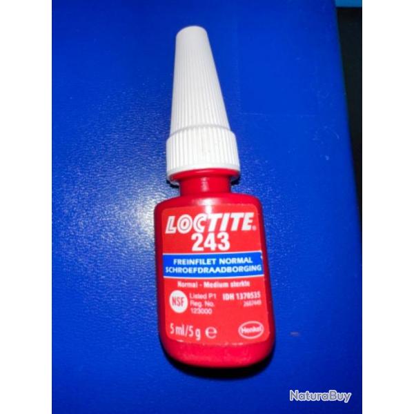 Loctite 243 frein filet mdium 5 ml