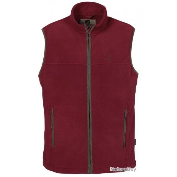 Gilet polaire Scotland bordeaux PERCUSSION