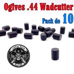 Balle tir réduit .44 ogive Wadcutter plastique - Pack de 10 - Bast3D