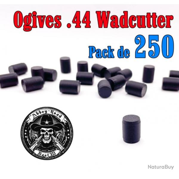 Balle tir rduit .44 ogive Wadcutter plastique - Pack de 250 - Bast3D