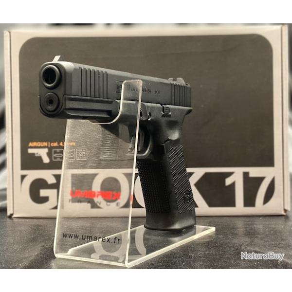 PISTOLET "GLOCK 17 GEN5 MOS" Calibre BB/4,5MM Black Avec 4 INTERFACES