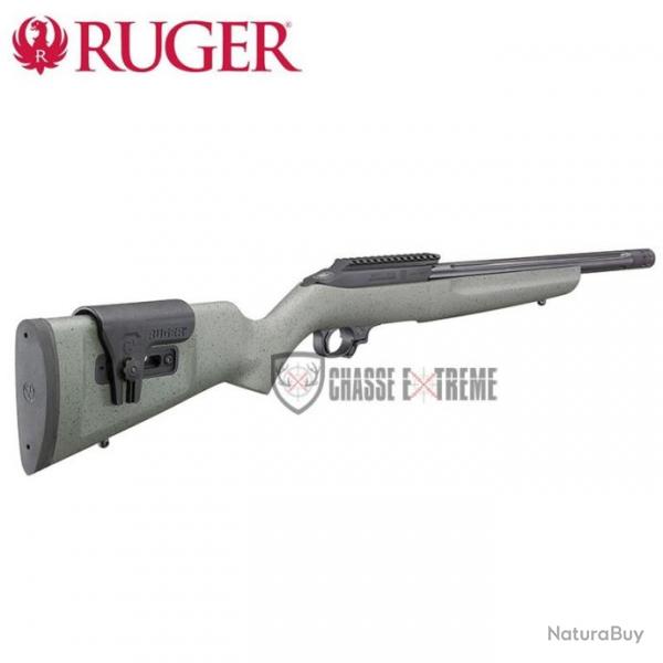 Carabine RUGER 10/22 Comptition Rifle Grise 41cm cal 22 Lr Gaucher