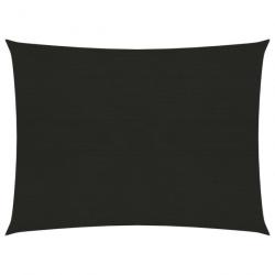 Voile d'ombrage 160 g/m² noir 6 x 7 m PEHD 02_0009226