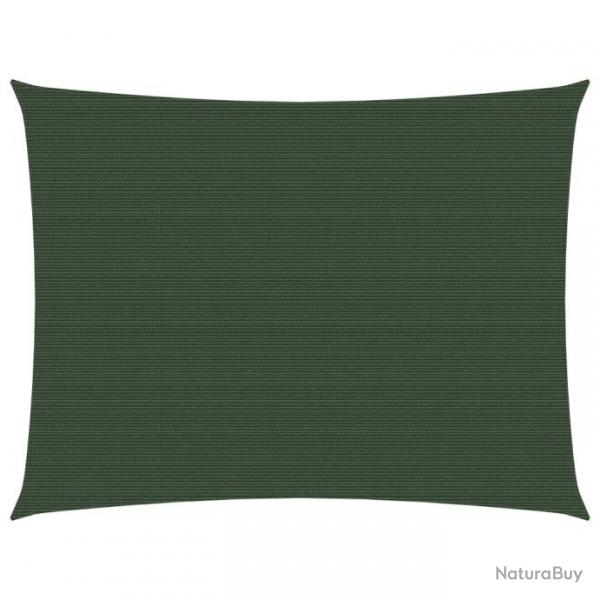 Voile d'ombrage 160 g/m vert fonc 2,5 x 3 m PEHD 02_0009407