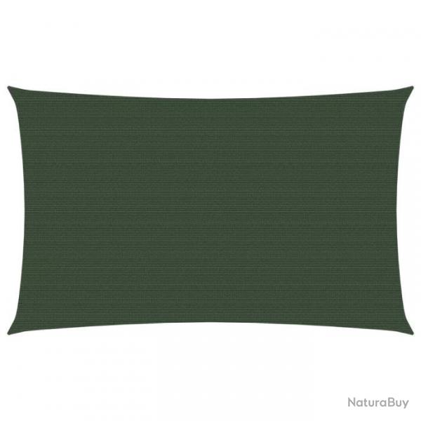 Voile d'ombrage 160 g/m vert fonc 4 x 7 m PEHD 02_0009437