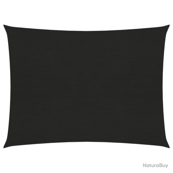 Voile d'ombrage 160 g/m noir 5 x 6 m PEHD 02_0009221