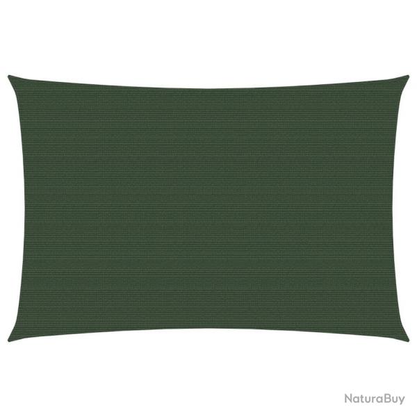 Voile d'ombrage 160 g/m vert fonc 3 x 4 m PEHD 02_0009425