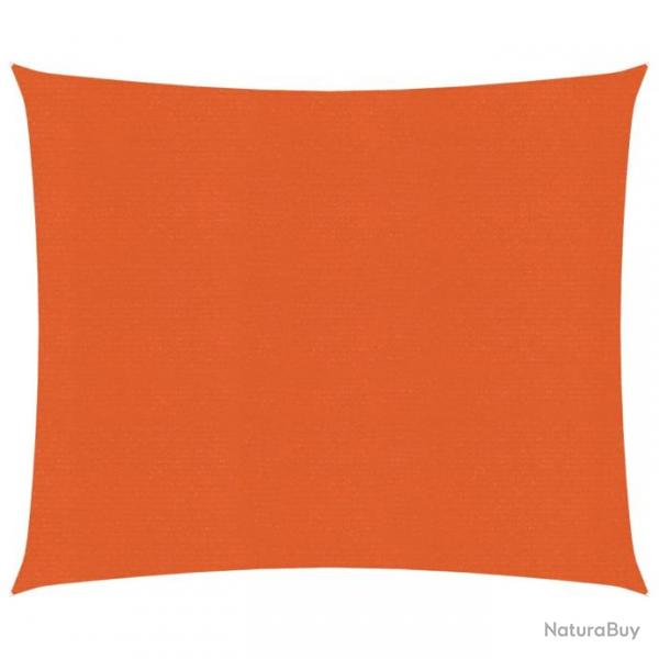 Voile d'ombrage 160 g/m orange 3 x 3 m PEHD 02_0009243