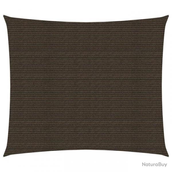 Voile d'ombrage 160 g/m marron 2 x 2,5 m PEHD 02_0009139