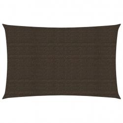 Voile d'ombrage 160 g/m² marron 4 x 6 m PEHD 02_0009170