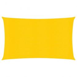 Voile d'ombrage 160 g/m² jaune 3 x 6 m PEHD 02_0009130