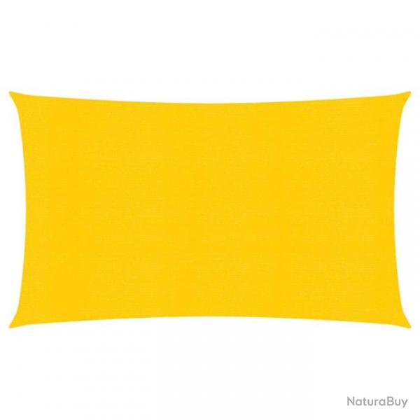 Voile d'ombrage 160 g/m jaune 3 x 6 m PEHD 02_0009130